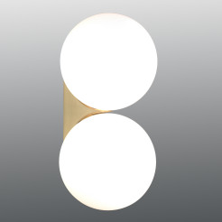 Lampa ścienna  DOUBLE złota 30 cm ST-10560-W2