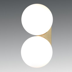 Lampa ścienna  DOUBLE złota 30 cm ST-10560-W2