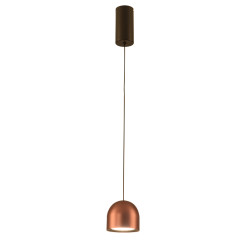 Lampa wisząca  LED czerwona 10 cm XC5010-R