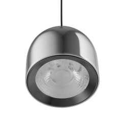 Lampa wisząca  LED czerwona 10 cm XC5010-R
