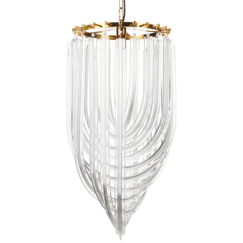 Lampa wisząca WAVE złota 40 cm DP0339-400 gold