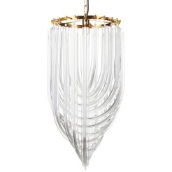 Lampa wisząca WAVE złota 40 cm DP0339-400 gold