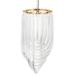 Lampa wisząca WAVE złota 40 cm DP0339-400 gold