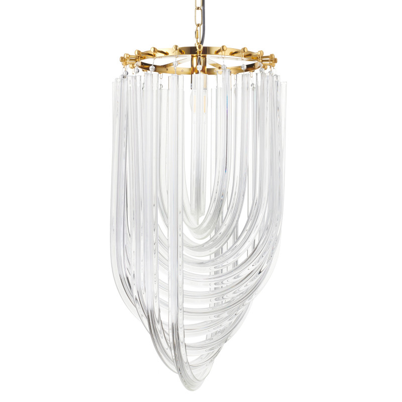 Lampa wisząca WAVE złota 60 cm DP0339-600 gold