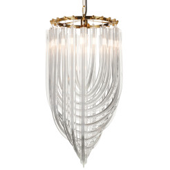 Lampa wisząca WAVE złota 60 cm DP0339-600 gold