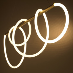 Lampa wisząca  LED złota 120 cm ST-9282P/L1