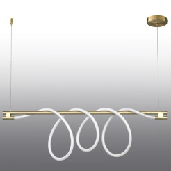 Lampa wisząca  LONG LED złota 120 cm ST-9282P/L2