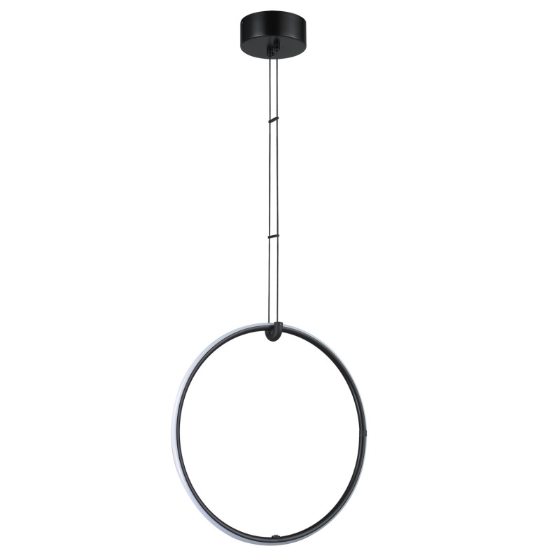 Lampa wisząca  1 LED czarna 40 cm ST-10339P/1H
