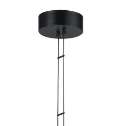 Lampa wisząca  1 LED czarna 40 cm ST-10339P/1H