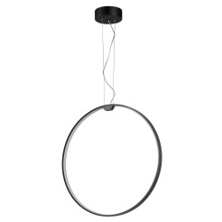 Lampa wisząca  led czarna 50 cm ST-10453P-D500A black