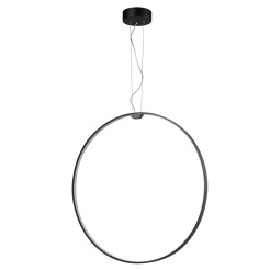 Lampa wisząca  led czarna 74 cm ST-10453P-D740A black