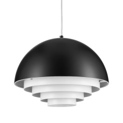 Lampa wisząca  czarna matowa 35 cm ST-10055P black matt