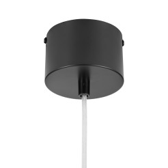 Lampa wisząca  czarna matowa 35 cm ST-10055P black matt