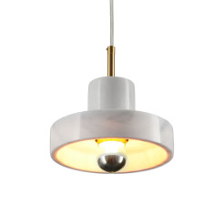 Lampa wisząca  marmurowo złota 18 cm ST-10050P1