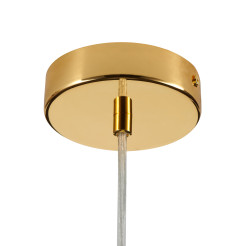 Lampa wisząca  marmurowo złota 18 cm ST-10050P1
