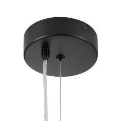 Lampa wisząca  LED czarno złota 40 cm ST-8821P-40
