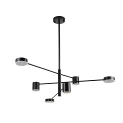 Lampa wisząca  - 6P LED czarna 100 cm ST-8102P-6