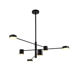 Lampa wisząca  - 6P LED czarna 100 cm ST-8102P-6