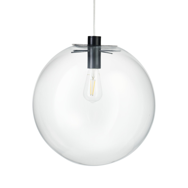 Lampa wisząca  czarna 40 cm ST-8722P-XL black