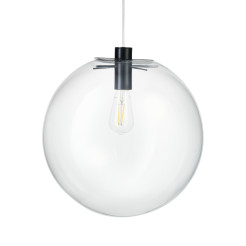 Lampa wisząca  czarna 40 cm ST-8722P-XL black
