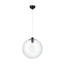 Lampa wisząca  czarna 40 cm ST-8722P-XL black