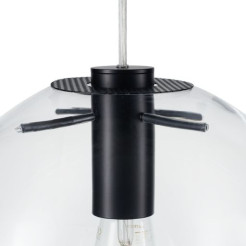Lampa wisząca  czarna 40 cm ST-8722P-XL black