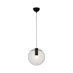 Lampa wisząca  czarna 25 cm ST-8722P-S black