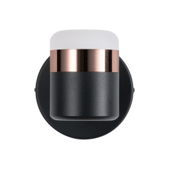 Lampa ścienna  LED czarna 16 cm D9926W black