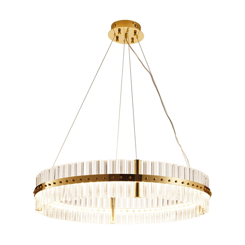 Lampa wisząca  LED złota 85 cm DN925-85