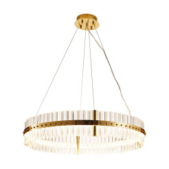 Lampa wisząca  LED złota 85 cm DN925-85
