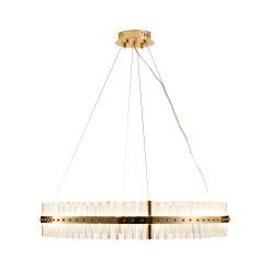 Lampa wisząca  LED złota 85 cm DN925-85