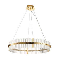 Lampa wisząca  LED złota 85 cm DN925-85