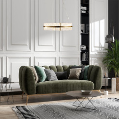 Lampa wisząca  LED złota 85 cm DN925-85