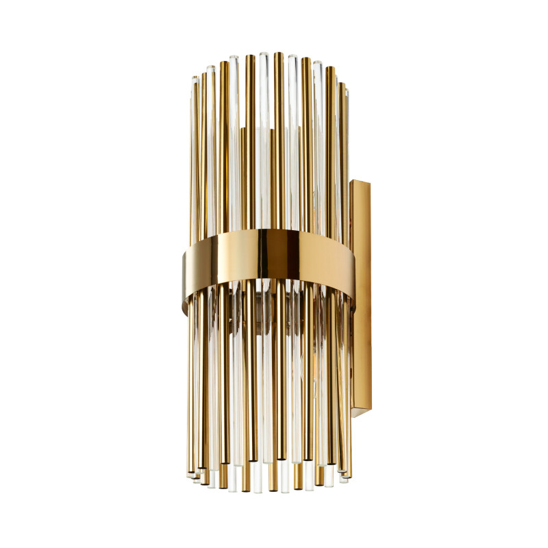 Lampa ścienna   złota 50 cm DW919
