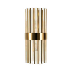 Lampa ścienna   złota 50 cm DW919