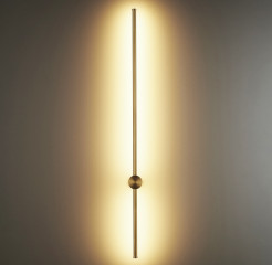 Lampa ścienna  LED złota 100 cm ST-10669W2 gold