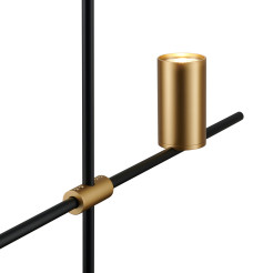 Lampa wisząca  czarno złota 135 cm ST-10047P-3
