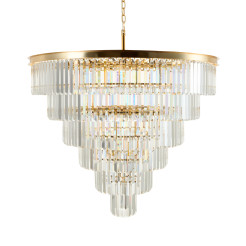 Lampa wisząca  złota 100 cm DN915-100