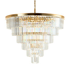 Lampa wisząca  złota 100 cm DN915-100
