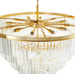 Lampa wisząca  złota 100 cm DN915-100