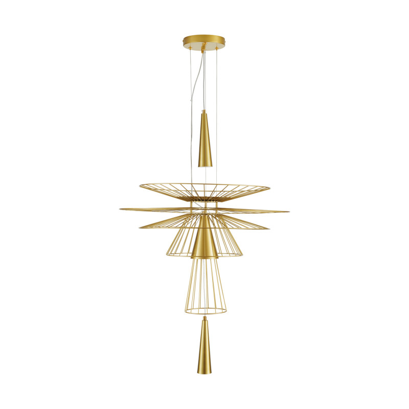 Lampa wisząca  L złota 60 cm ST-8713P-L