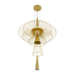 Lampa wisząca  L złota 60 cm ST-8713P-L