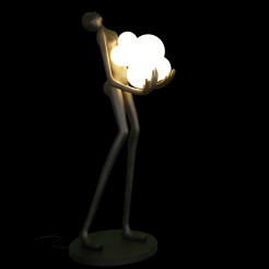Lampa podłogowa WOMAN czarna 180 cm F9312