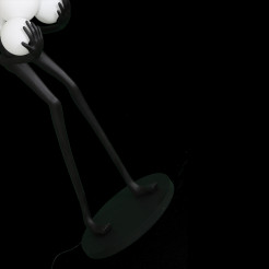 Lampa podłogowa WOMAN czarna 180 cm F9312