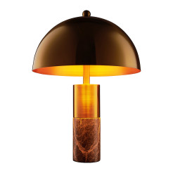 Lampa stołowa  złota 70 cm DN922