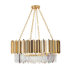 Lampa wisząca  złota 80 cm DN923-80