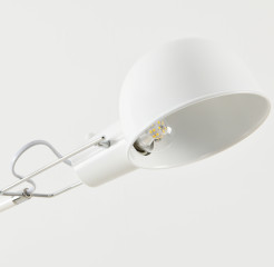 Lampa ścienna  L biała 205 cm DI-AR-046-BC white