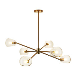 Lampa wisząca -6 złota 75 cm ST-8954-P6