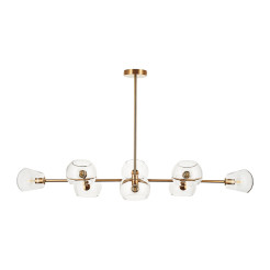 Lampa wisząca -8 złota 85 cm ST-8954-P8