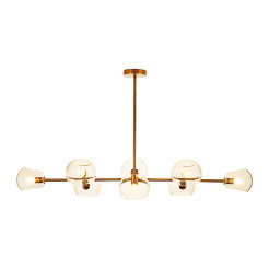 Lampa wisząca -8 złota 85 cm ST-8954-P8